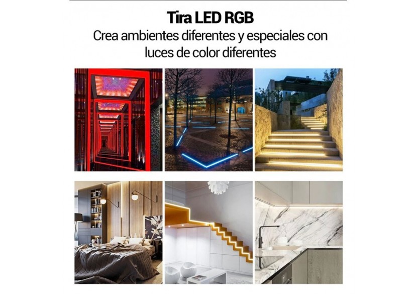 Ruban LED 24V DC 10W/m SMD5050 IP68 Rouleau de 20m - B1502-RGB - Barcelona LED