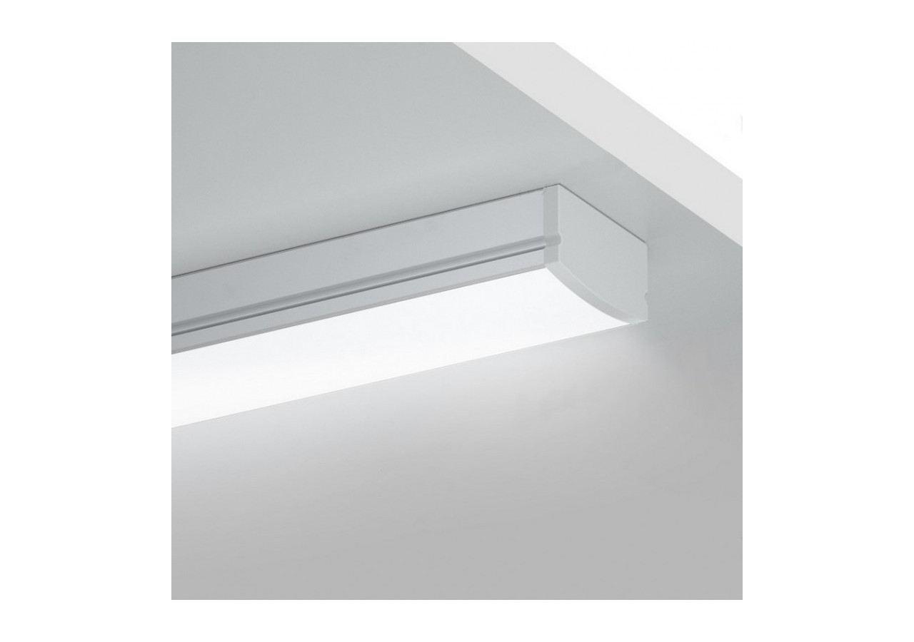 Profilé en aluminium 17x8mm - BPERF17X8-B - Barcelona LED