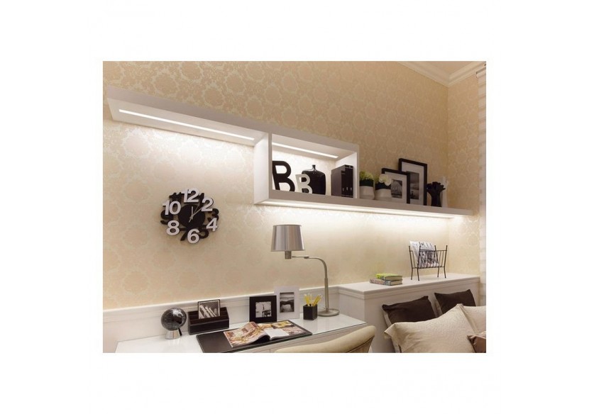 Profilé aluminium 23x8 mm à encastrer - BPERF23X8 - Barcelona LED