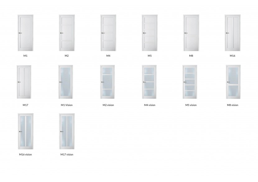 Gamme de portes d'intérieur Moda