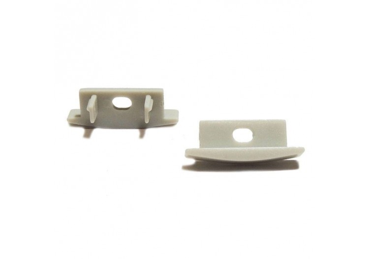 Embout de finition pour profilé 23x8mm (1U) - BTP23X8SA-B - Barcelona LED