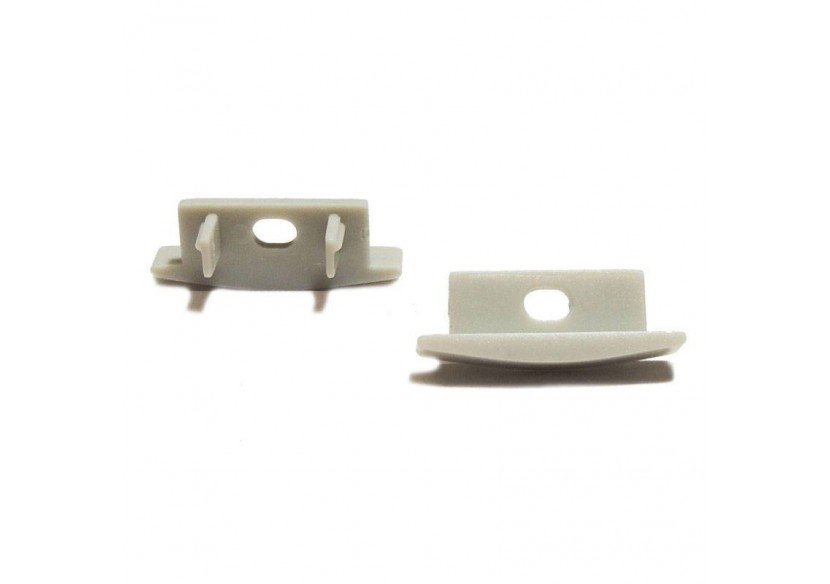 Embout de finition pour profilé 23x8mm (1U) - BTP23X8SA-B - Barcelona LED