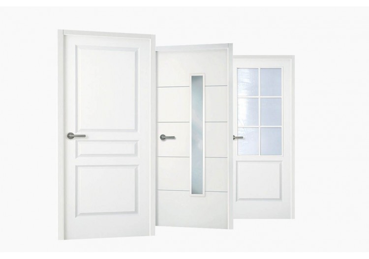 Gamme de portes d'intérieur Postformé laquée