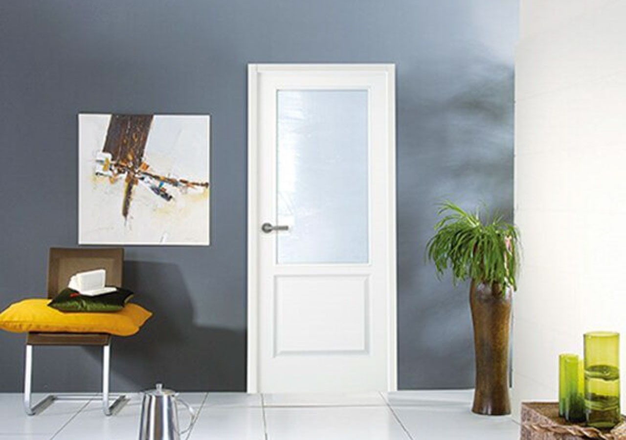 Gamme de portes d'intérieur Postformé laquée