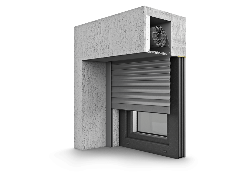 Volet roulant sous linteau Quadbox