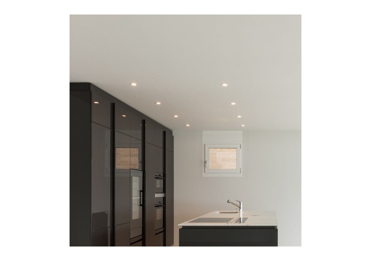 Collerette downlight pour ampoule GU10 / MR16-Coupe diamètre 62 mm - B951-B - Barcelona LED