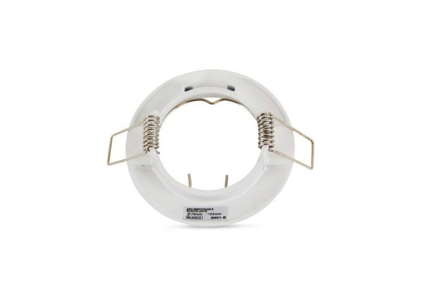 Collerette downlight pour ampoule GU10 / MR16-Coupe diamètre 62 mm - B951-B - Barcelona LED