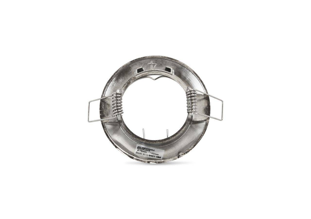 Collerette downlight pour ampoule GU10 / MR16-Coupe diamètre 62 mm - B951-NM - Barcelona LED