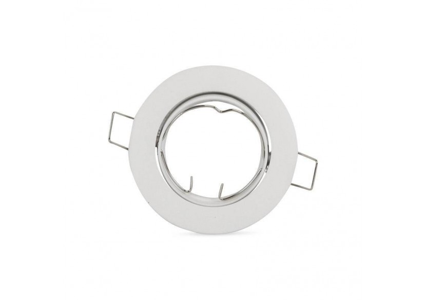 Collerette downlight orientable pour ampoule GU10 / MR16-Coupe diamètre 72 mm - B952-B - Barcelona LED Collerette downlight orientable pour ampoule GU10 / MR16-Coupe diamètre 72 mm - B952-B - Barcelona LED