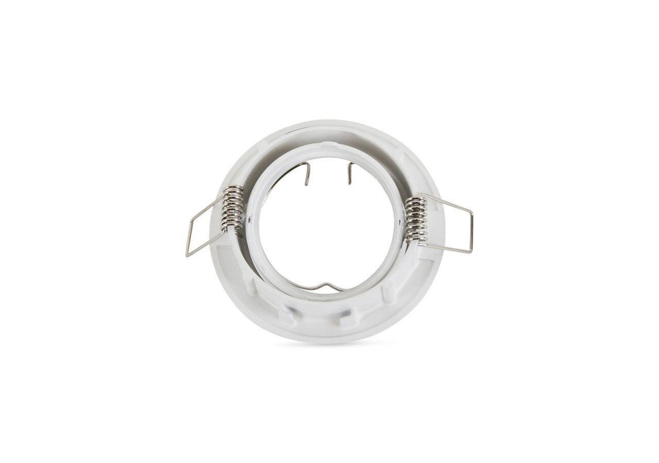 Collerette downlight orientable pour ampoule GU10 / MR16-Coupe diamètre 72 mm - B952-B - Barcelona LED