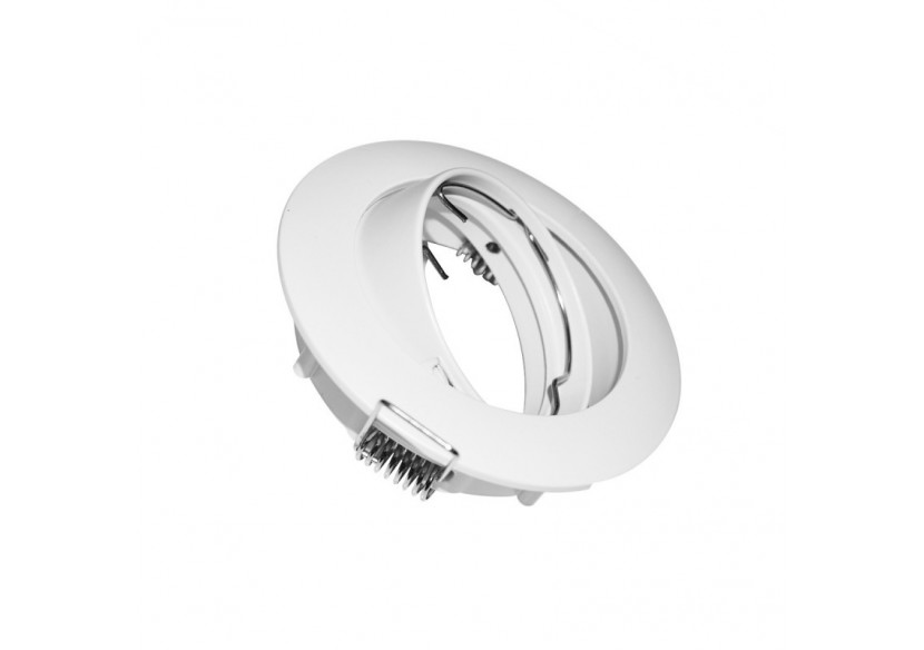 Collerette downlight orientable pour ampoule GU10 / MR16-Coupe diamètre 72 mm - B952-B - Barcelona LED Collerette downlight orientable pour ampoule GU10 / MR16-Coupe diamètre 72 mm - B952-B - Barcelona LED