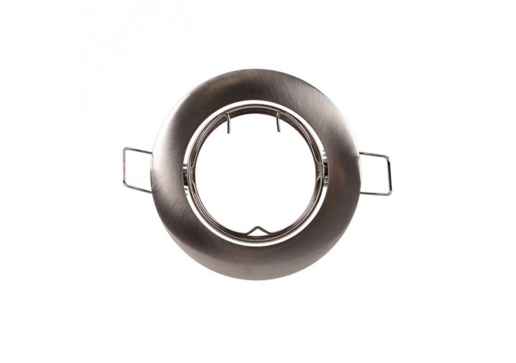 Collerette downlight orientable pour ampoule GU10 / MR16-Coupe diamètre 72 mm - B952-NM - Barcelona LED