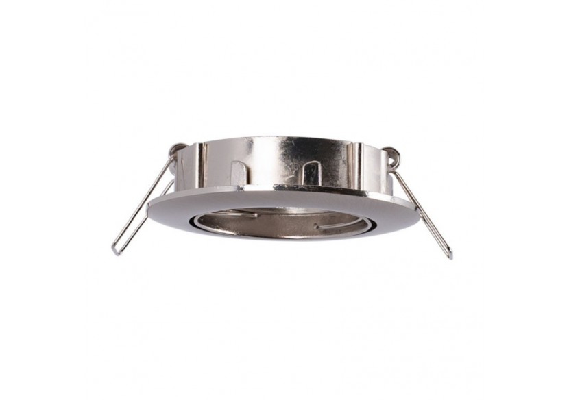 Collerette downlight orientable pour ampoule GU10 / MR16-Coupe diamètre 72 mm - B952-NM - Barcelona LED Collerette downlight orientable pour ampoule GU10 / MR16-Coupe diamètre 72 mm - B952-NM - Barcelona LED