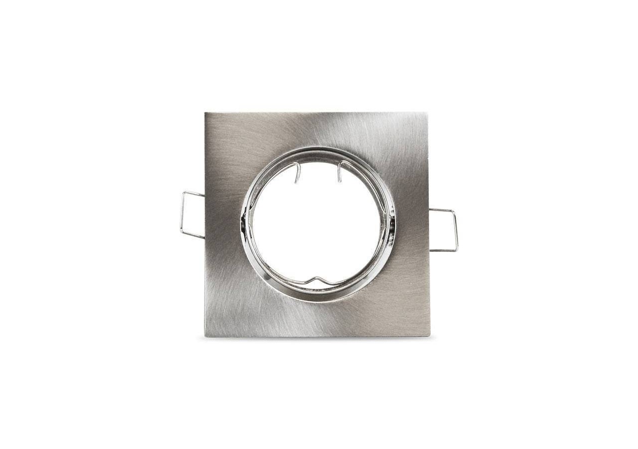 Collerette carrée orientable à encastrer GU10 / GU5.3 - B942-NM - Barcelona LED