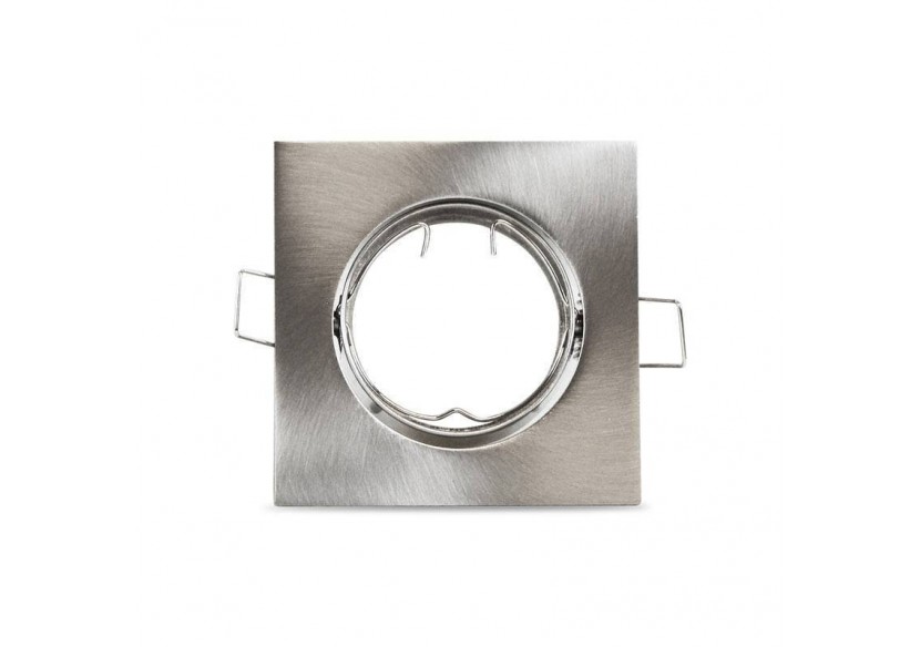 Collerette carrée orientable à encastrer GU10 / GU5.3 - B942-NM - Barcelona LED Collerette carrée orientable à encastrer GU10 / GU5.3 - B942-NM - Barcelona LED