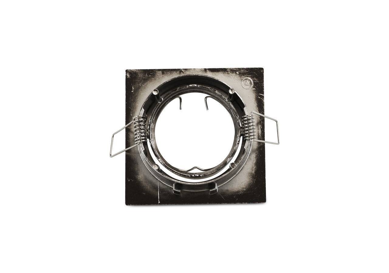 Collerette carrée orientable à encastrer GU10 / GU5.3 - B942-NM - Barcelona LED