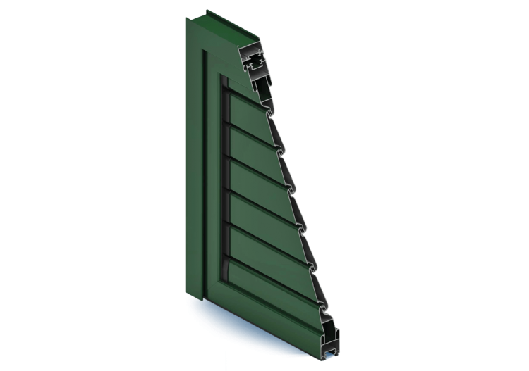 Volet battant en aluminium