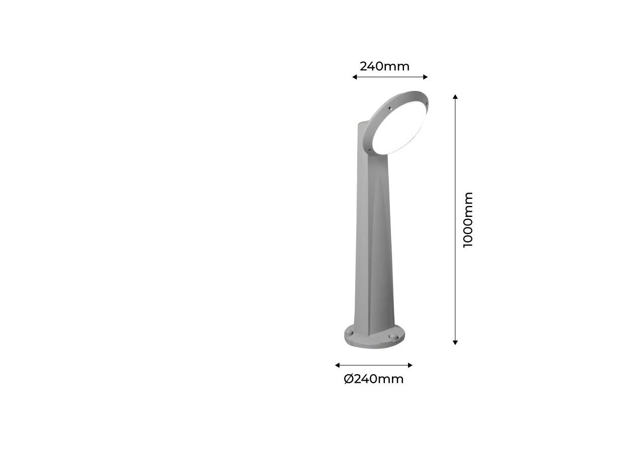 Borne extérieure FUMAGALLI GABRI REMI/LUCIA - 1R3.613.X10.LYE27 - Barcelona LED