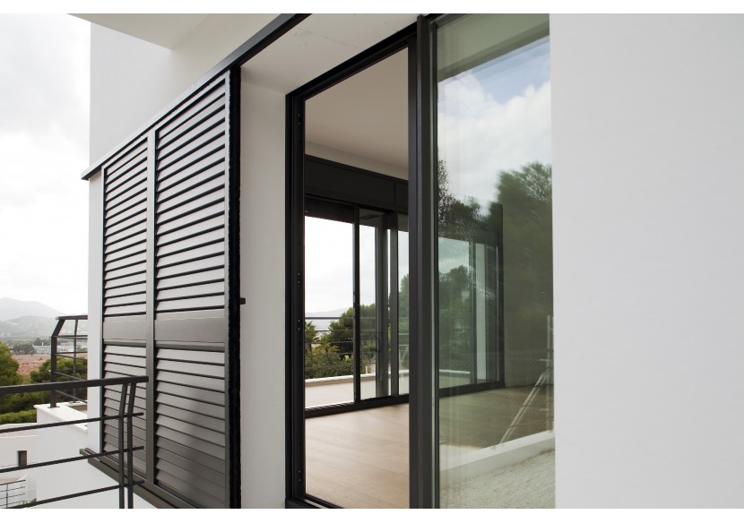 Volet battant en aluminium