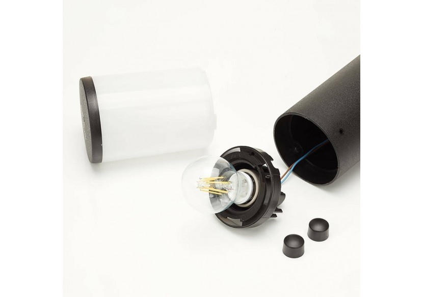 Applique murale LED inclinée "Amelia Wall" FUMAGALLI-E27-IP55 - DR2.571.000.AYV1K - Barcelona LED