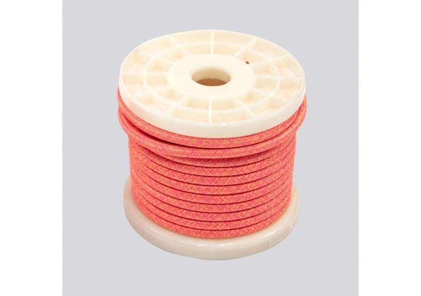 Câble textile zig zag 2 couleurs 2 x 0,75 bobine - LN001-TRA-10 - Barcelona LED