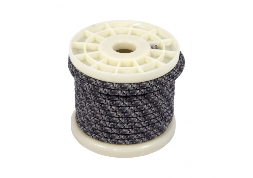 Câble textile zig zag 2 couleurs 2 x 0,75 bobine - LV001-GT-10 - Barcelona LED