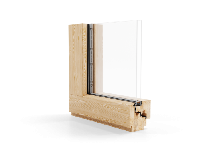 Fenêtre en bois Esperia Life 80