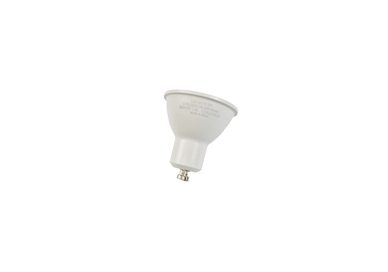 Ampoule LED GU10 5W couleurs COB - B521VE1 - Barcelona LED