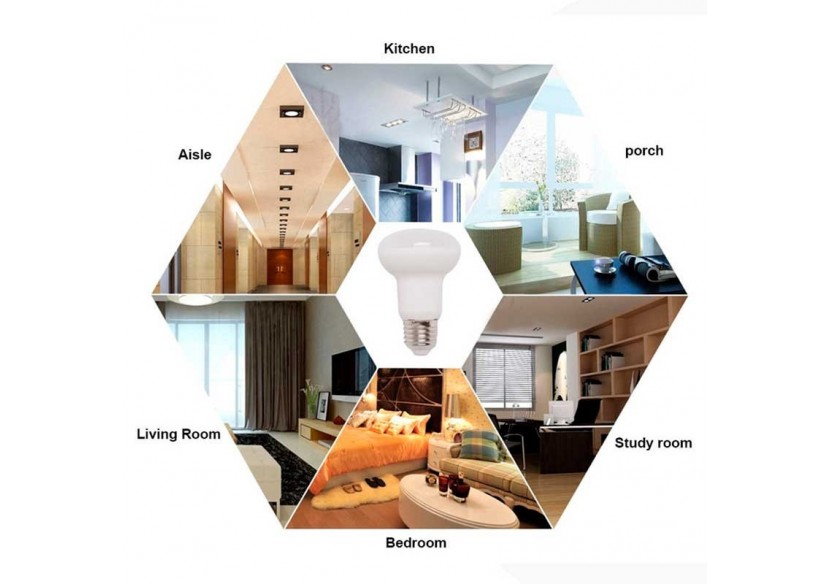 Ampoule LED R90 Réflecteur 10W-E27 - BS1-R90E27-BC - Barcelona LED