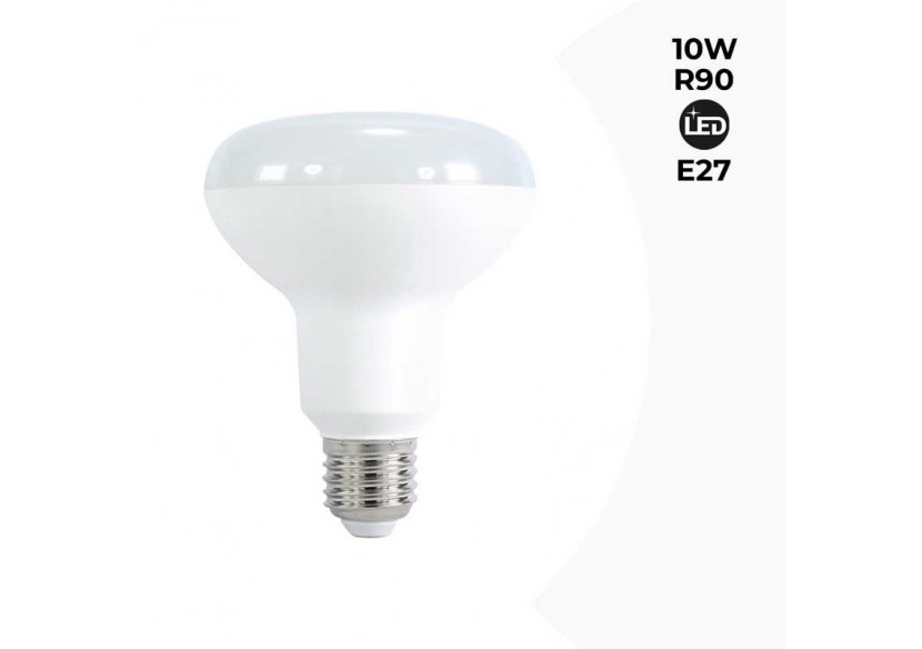 Ampoule LED R90 Réflecteur 10W-E27 - BS1-R90E27-BN - Barcelona LED Ampoule LED R90 Réflecteur 10W-E27 - BS1-R90E27-BN - Barcelona LED