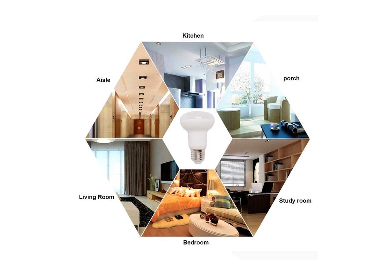 Ampoule LED R90 Réflecteur 10W-E27 - BS1-R90E27-BN - Barcelona LED