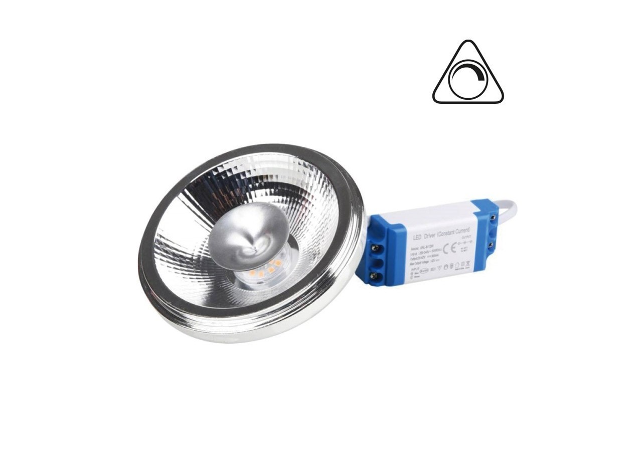Ampoule LED AR111 12W Dimmable Driver externe - B1008-D-BN - Barcelona LED