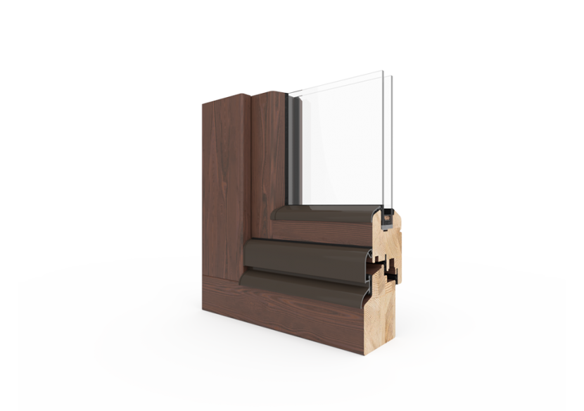 Fenêtre en bois Naturo 68