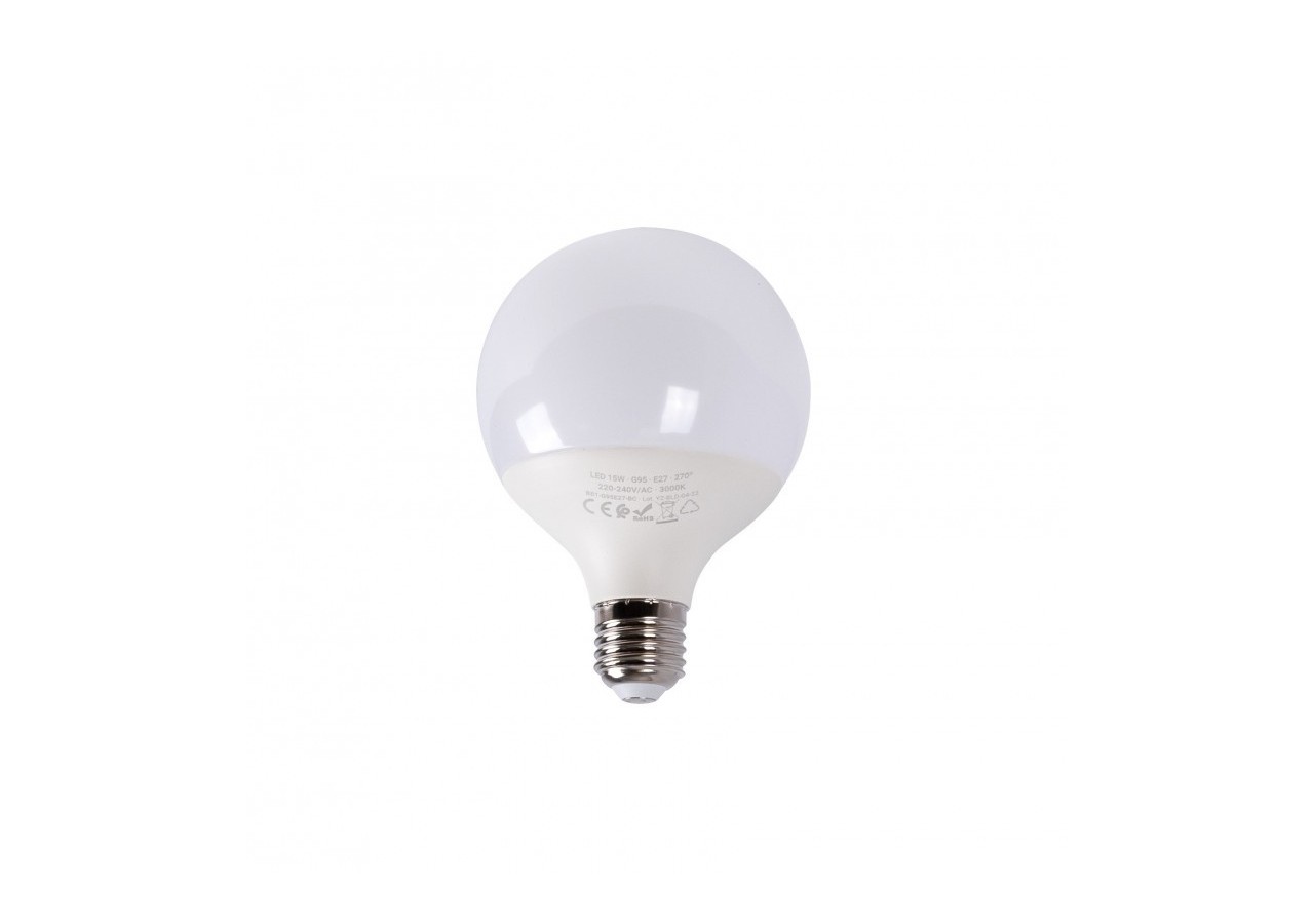 Ampoule LED globe décorative E27 G95-15W - BS1-G95E27-BC - Barcelona LED