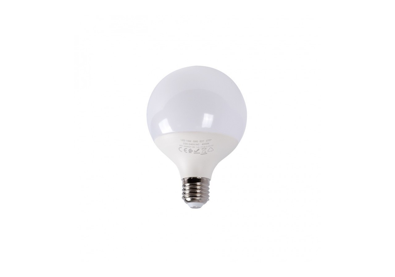 Ampoule LED globe décorative E27 G95-15W - B1353-2-BN - Barcelona LED