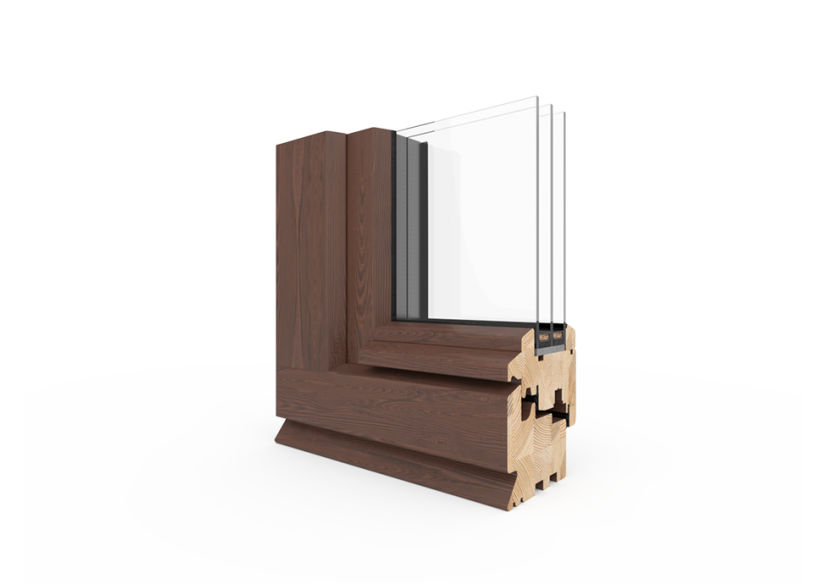 Fenêtre en bois Naturo 88