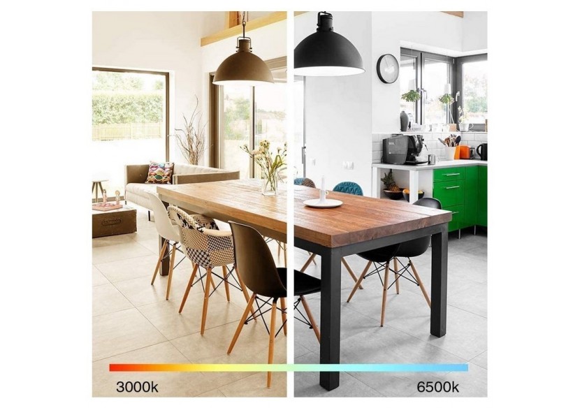 Ampoule LED GU10 7W SMD 2835 665lm diamètre 50mm 120 degrés - B522BF2 - Barcelona LED