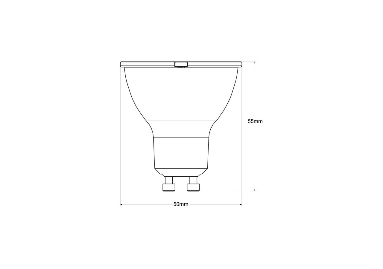 Ampoule LED GU10 5W - B525BN3 - Barcelona LED