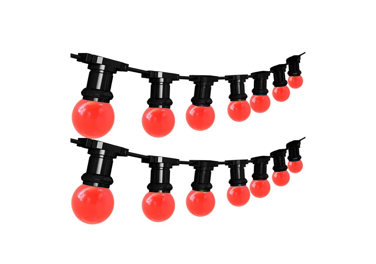 Ampoule LED E27 1W G45 Couleurs - B1312-E27-RO7 - Barcelona LED