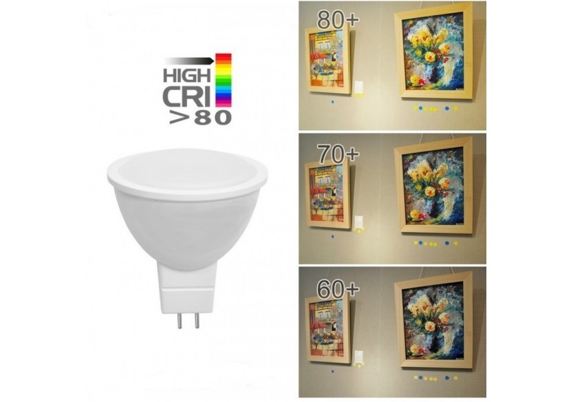 Ampoule LED GU5.3 / MR16 5W 12V 350lm - B535-BC3 - Barcelona LED