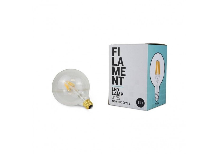 Ampoule LED Globe à Filament E27 G125 8W 800lm - BF1-G125E27-BN - Barcelona LED