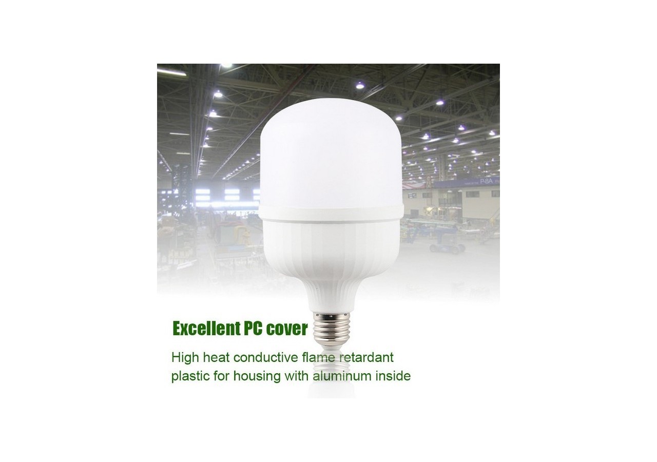 Ampoule industrielle LEDhaute puissance T140 50W E27 - B1368BN - Barcelona LED