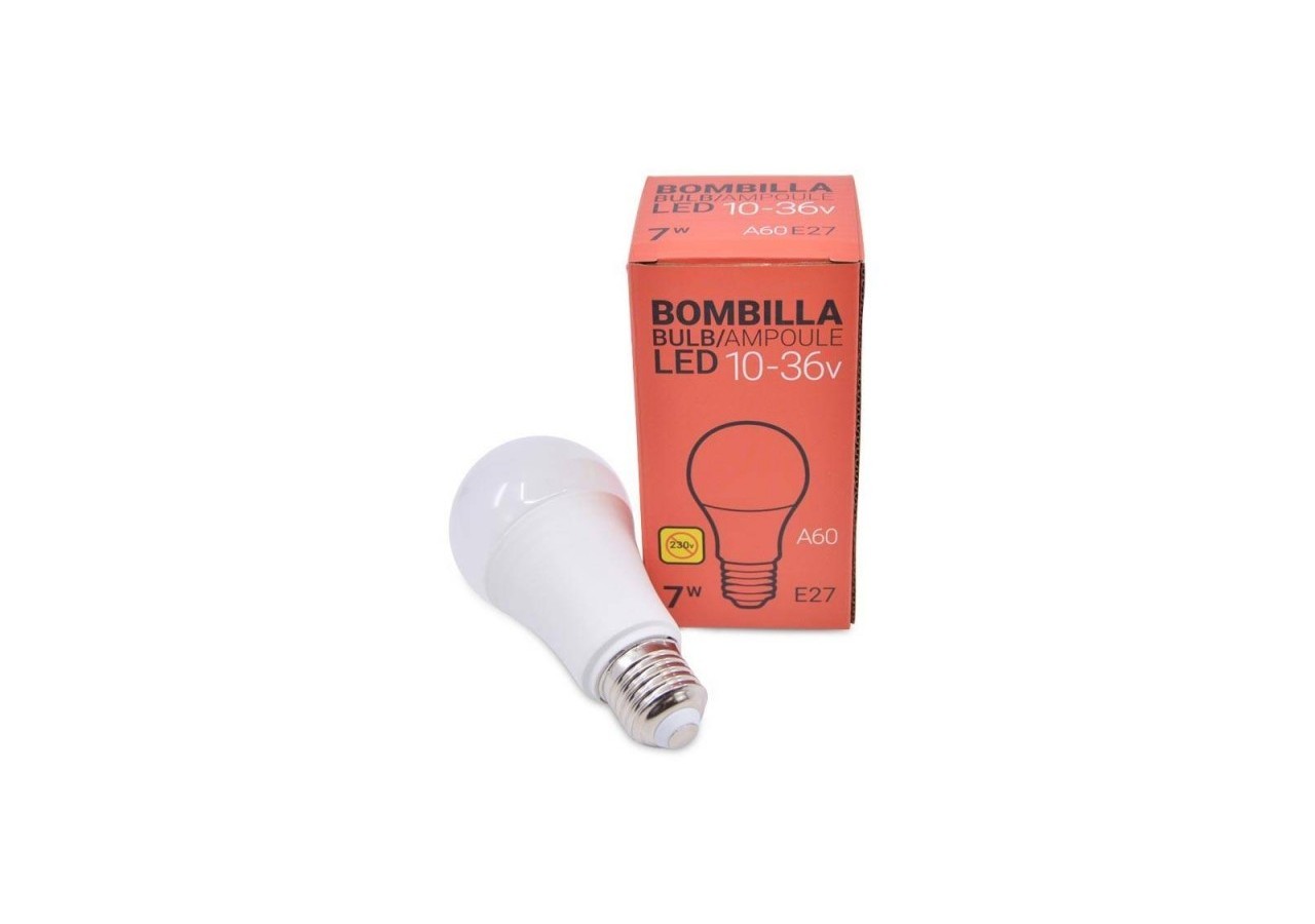 Ampoule LED E27 7W 10V / 36V - BV1358-BC - Barcelona LED