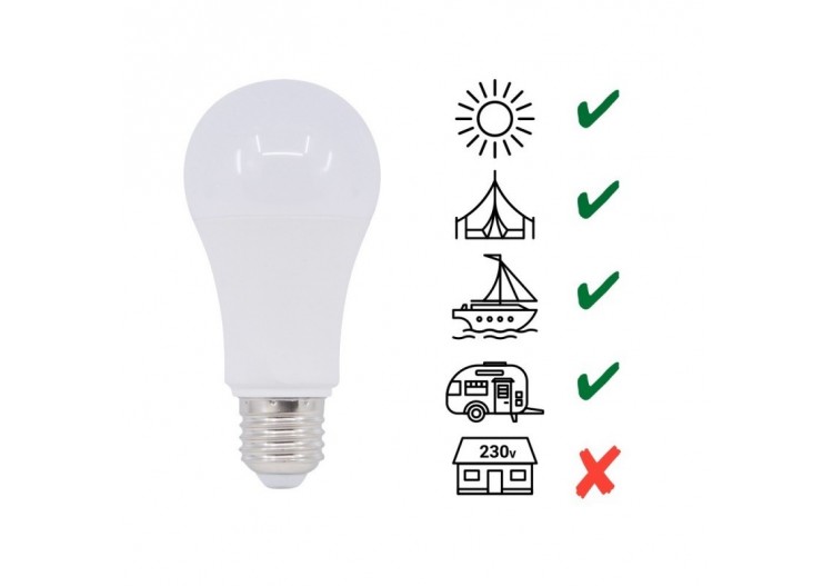 Ampoule LED E27 7W 10V /...