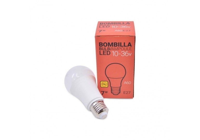 Ampoule LED E27 7W 10V / 36V - BV1358-BN - Barcelona LED