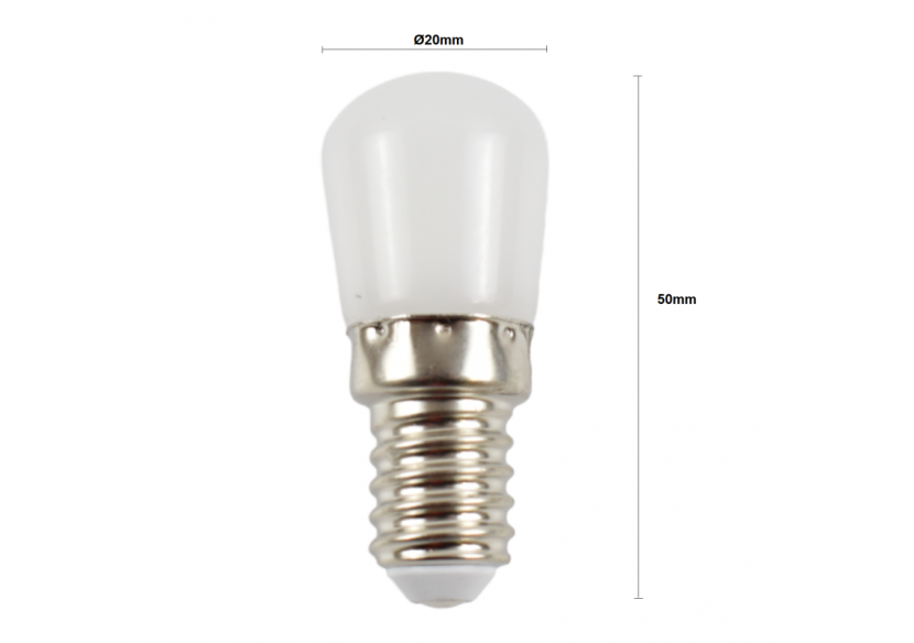 Ampoule LED E14 2W-Petite taille - B1311BF - Barcelona LED