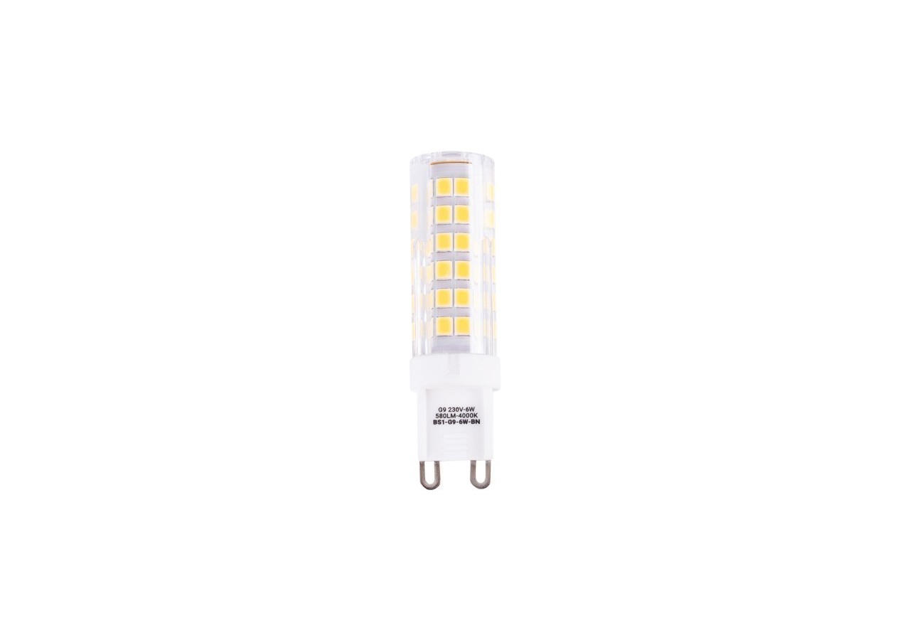 Ampoule LED G9 6W-220-240V AC - BS1-G9-6W-BN - Barcelona LED