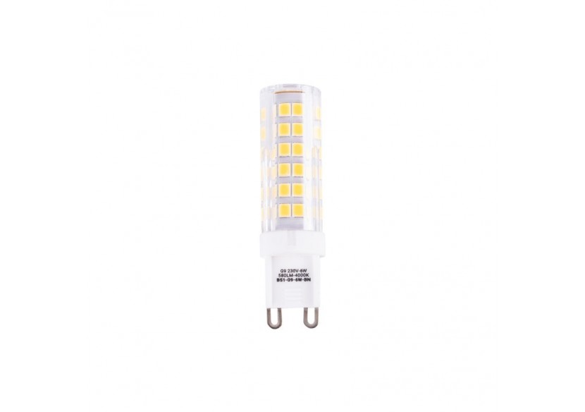 Ampoule LED G9 6W-220-240V AC - BS1-G9-6W-BN - Barcelona LED