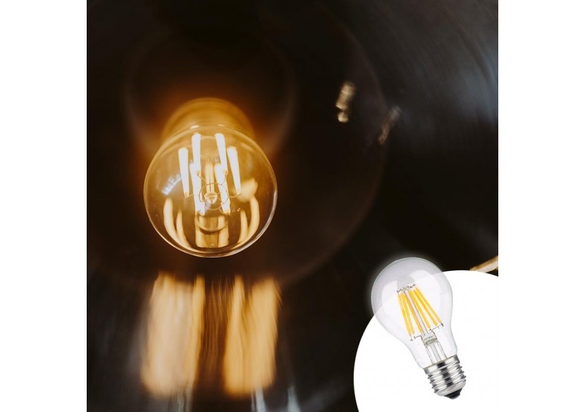 Ampoule LED E27 8W A60 Filament Clear - BF1-A60E27-BC3 - Barcelona LED