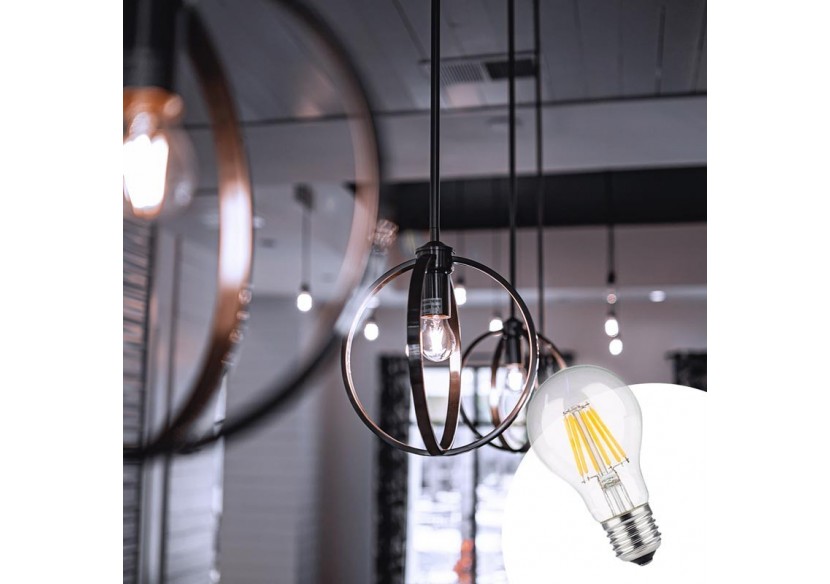 Ampoule LED E27 8W A60 Filament Clear - B1359-4-BF3 - Barcelona LED